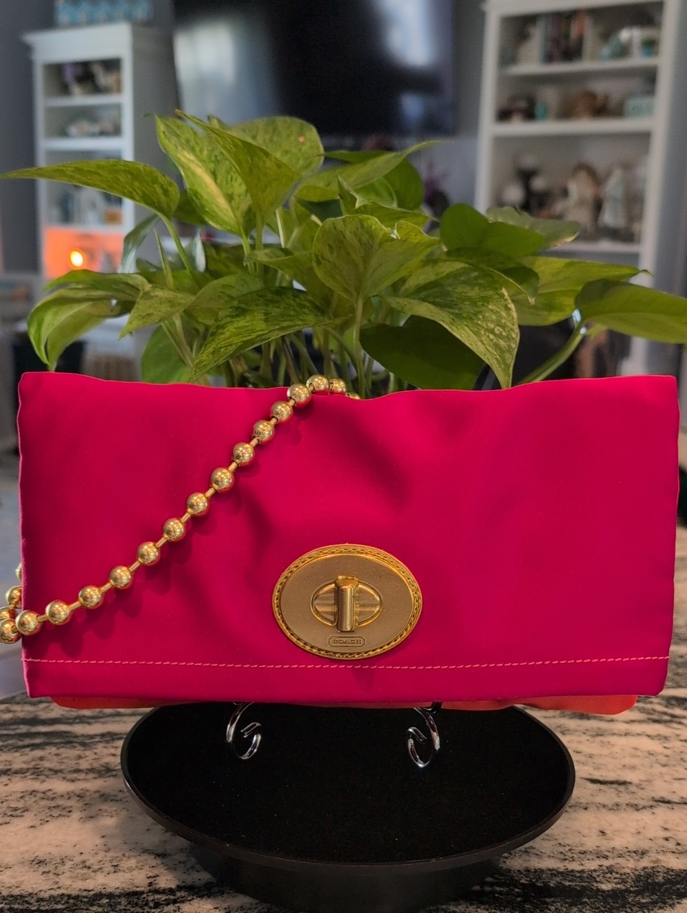 Coach Amanda Shoulder Clutch Bag